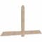 Ekena Millwork Eugene Smooth Timber Gable Bracket, Douglas Fir, 84"W x 42"H x 1 1/2"D x 5 1/2"F, 12/12 Pitch GBW084X42X0206EUG00SDF - alternate 2